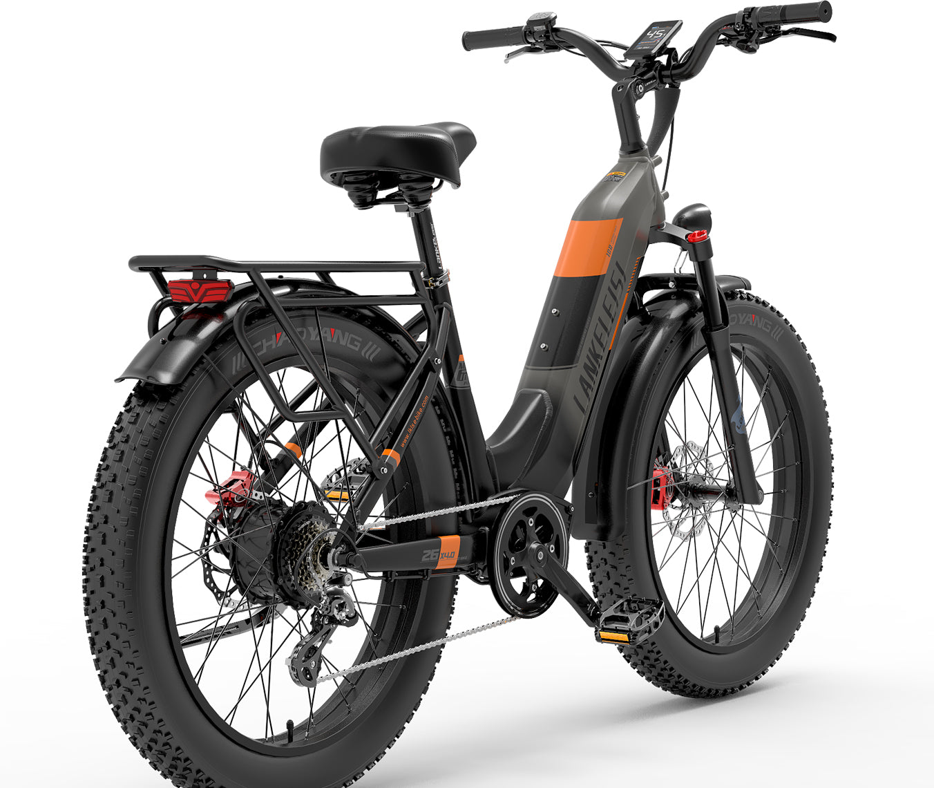 LANKELEISI | MG600 Fat-Tire Step-thru Electric Bike 48v 20ah Battery 1000w Motor