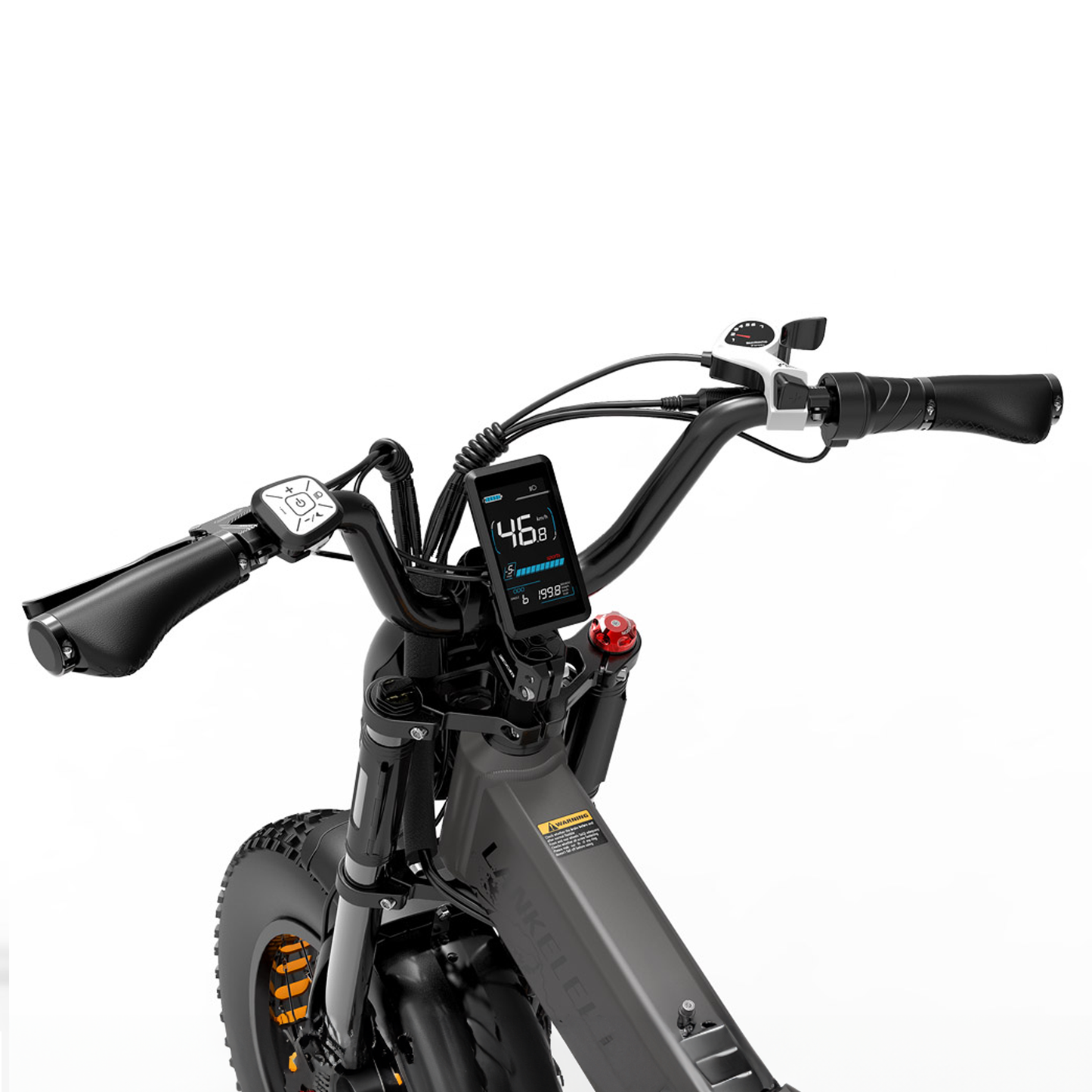 LANKELEISI | X3000 MAX Dual-Motor 2000watts Full Suspension Folding E-bike