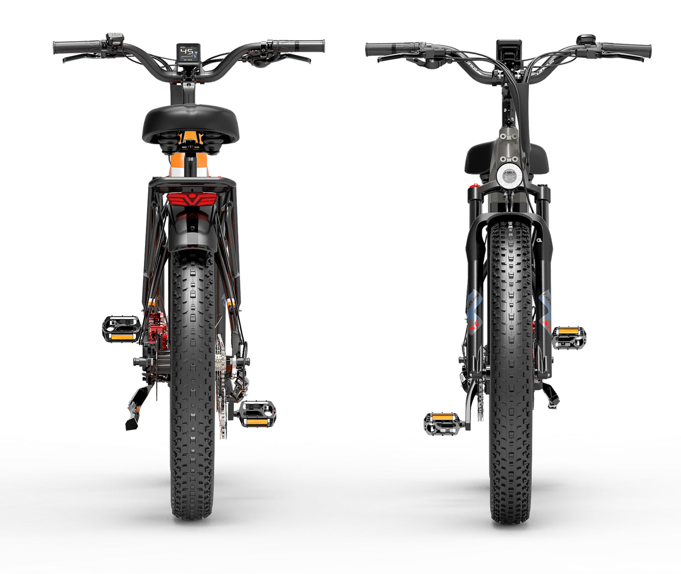 LANKELEISI | MG600 Fat-Tire Step-thru Electric Bike 48v 20ah Battery 1000w Motor