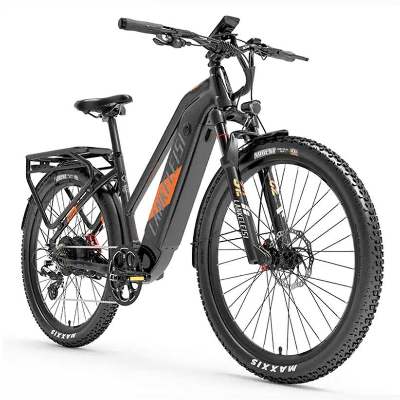 LANKELEISI | MX600 TREKKING E-BIKE 48V20Ah Battery 500W Motor 27.5"x2.4" Wheels