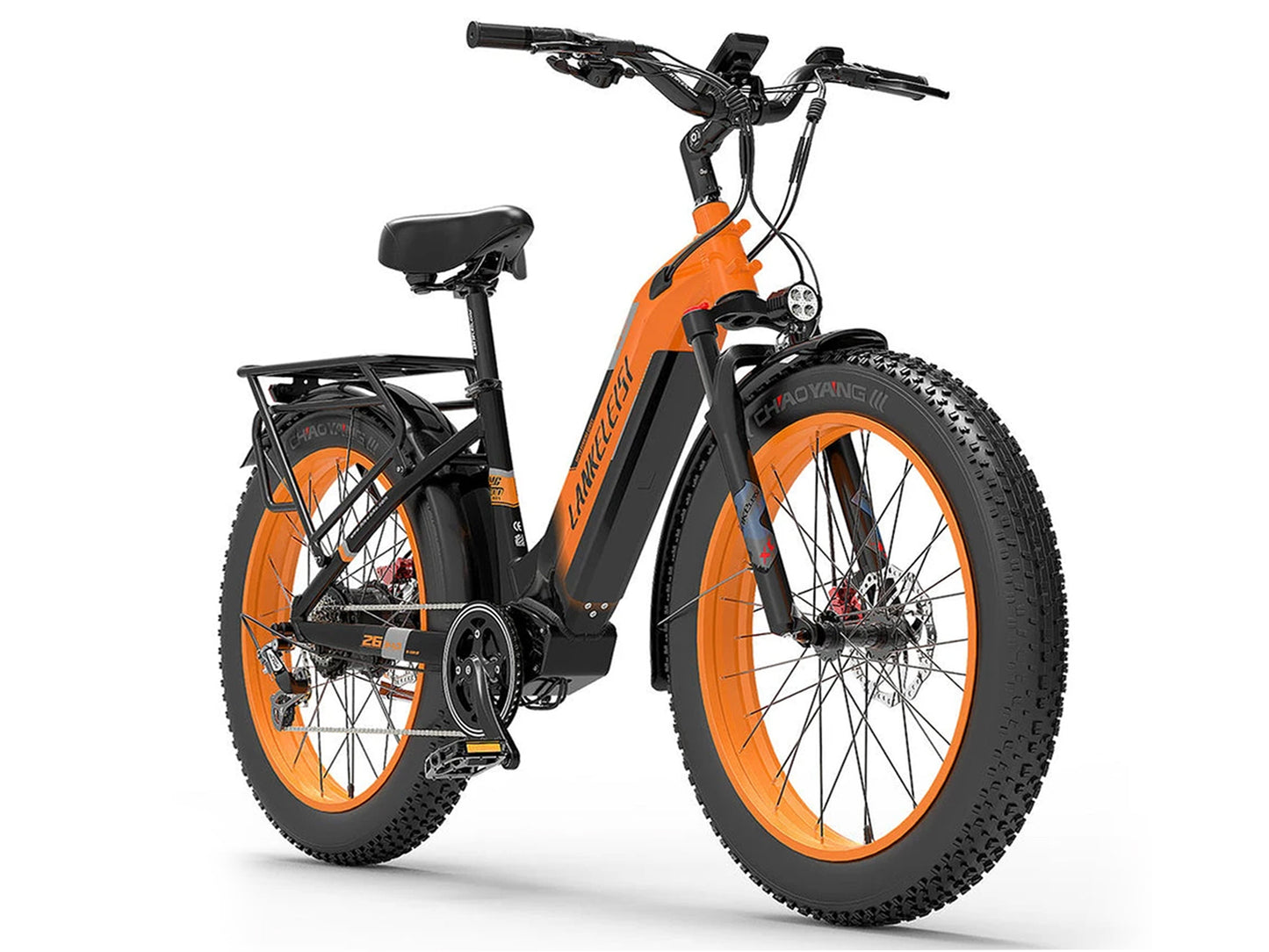 LANKELEISI | MG600 Fat-Tire Step-thru Electric Bike 48v 20ah Battery 1000w Motor