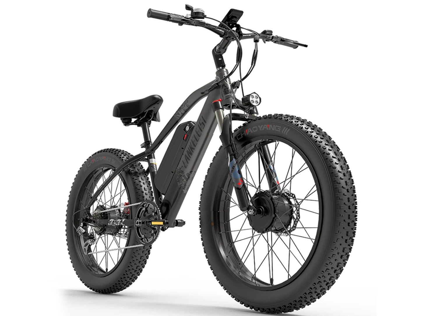 LANKELEISI | MG740 Dual-motor Electric Bike （with the rear rack and fenders ）