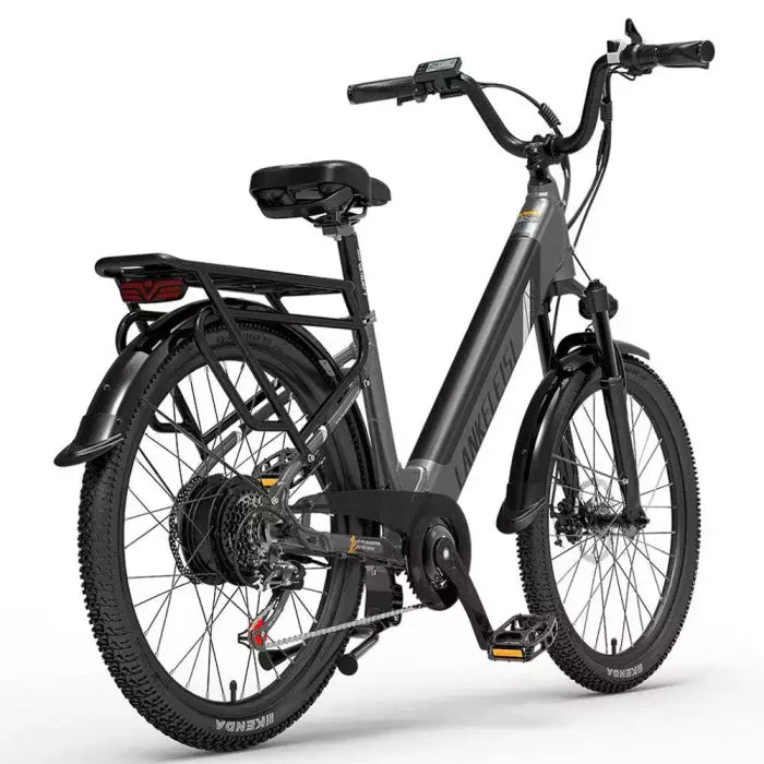 Lankeleisi | ES500 Step-thru 500w Rear hub motor 48v 14.5ah LG Removeable Battery E-bike