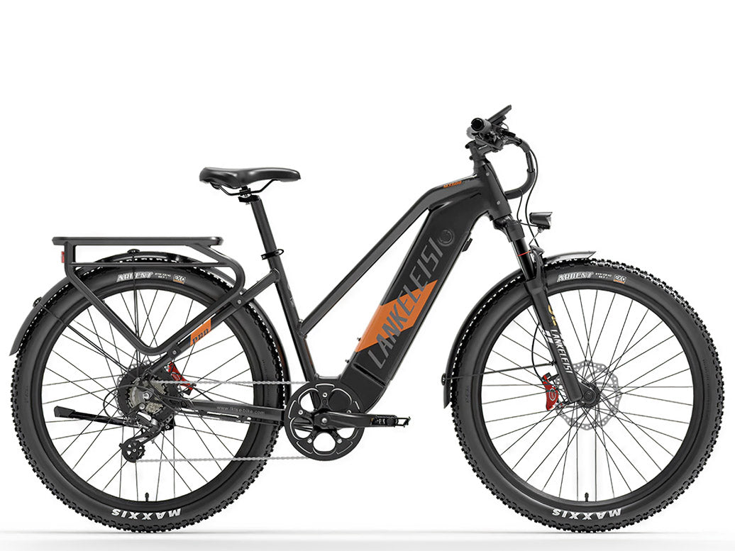 LANKELEISI | MX600 TREKKING E-BIKE 48V20Ah Battery 500W Motor 27.5"x2.4" Wheels