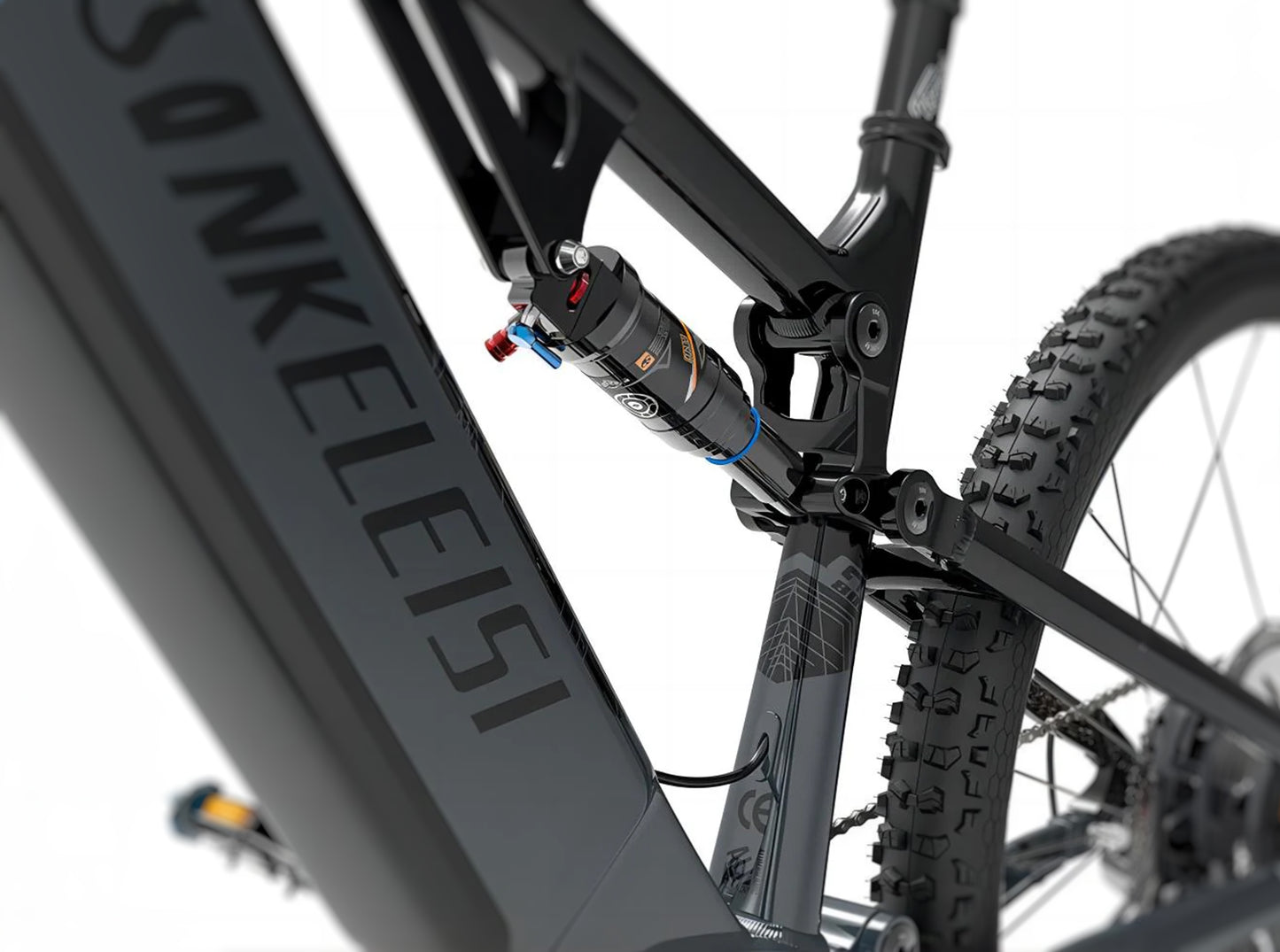 LANKELEISI | GT800 Mid-drive Electric Mountain Bike